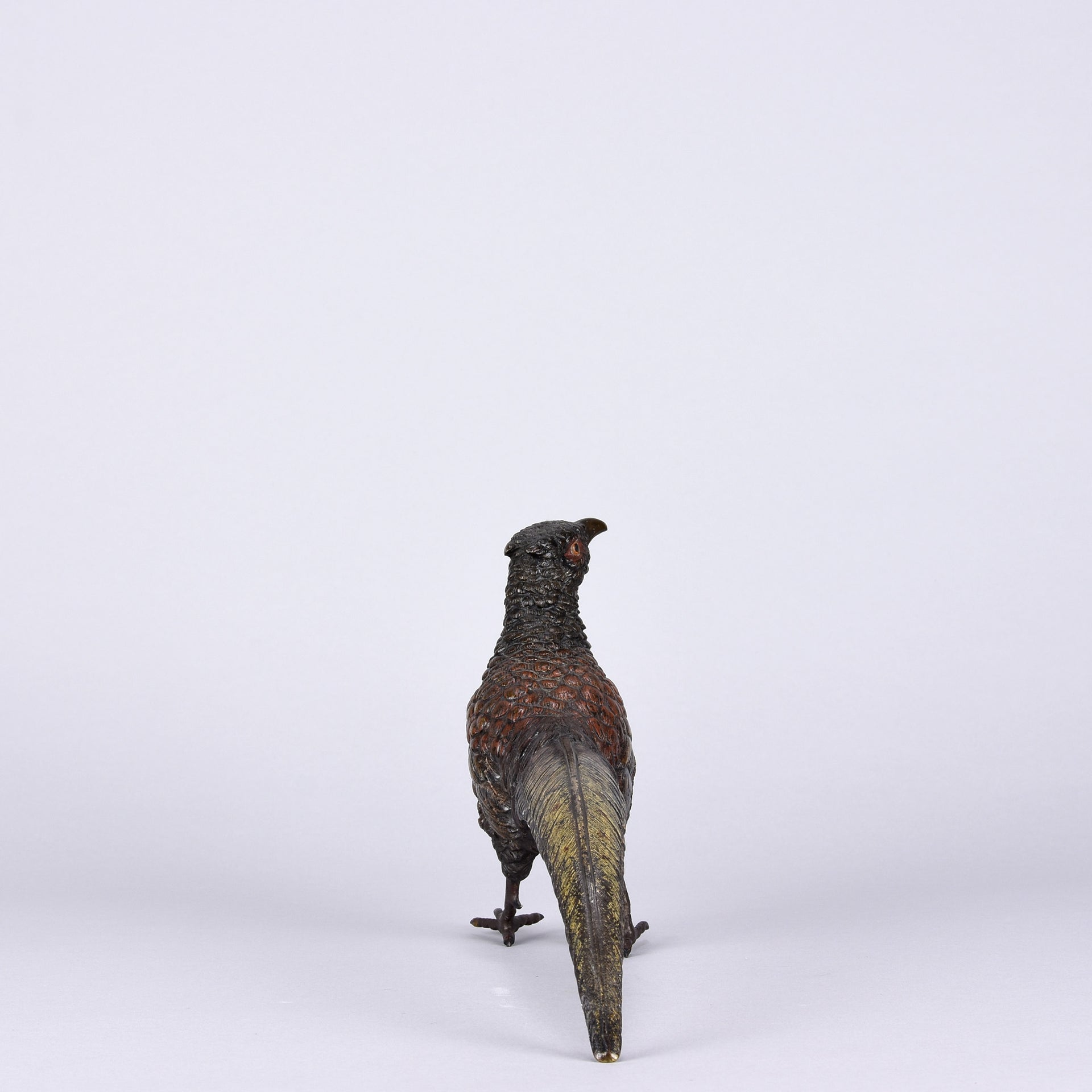Bergman Pheasant - Franz Bergman Bronze - Hickmet Fine Arts