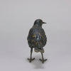Starling Antique Bronze Statue of a Starling bird by Franz Bergman The bronze exhibiting fine naturalistic cold painted colours and very good hand finished surface detail