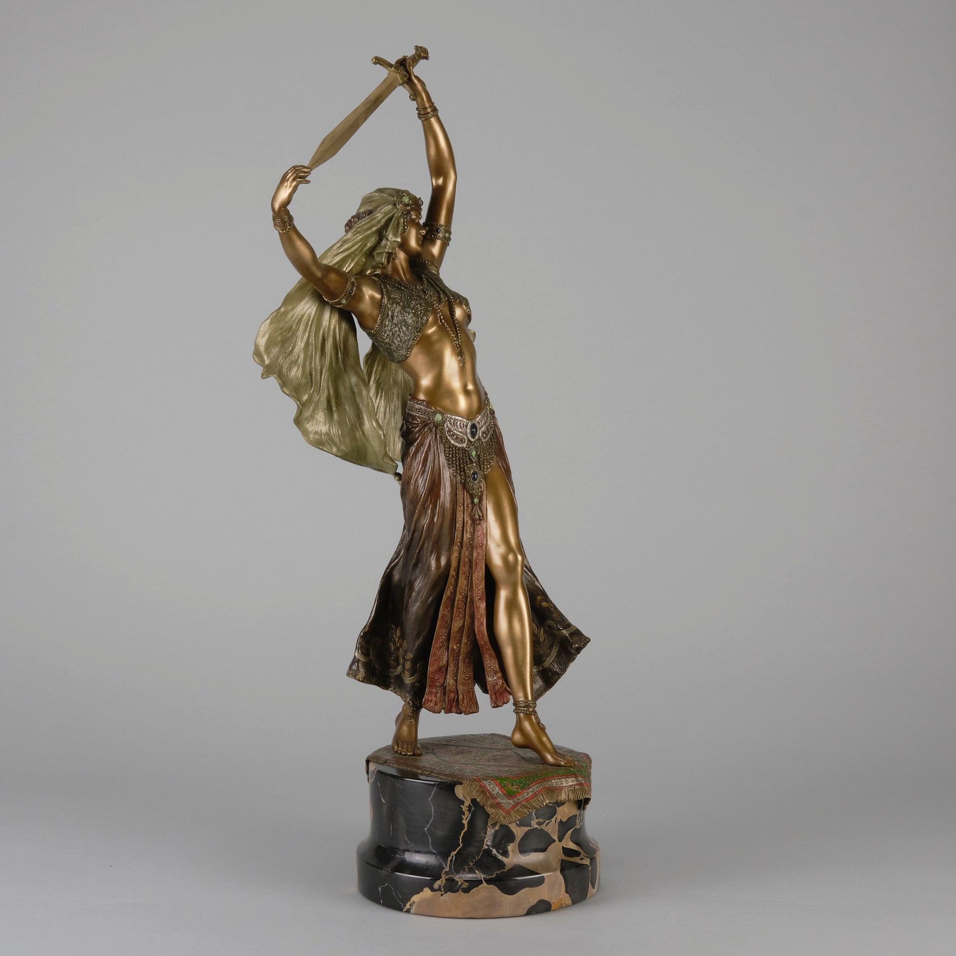 Bergman Dancer - Franz Bergman Bronze - Antique Bronze - Hickmet Fine Arts