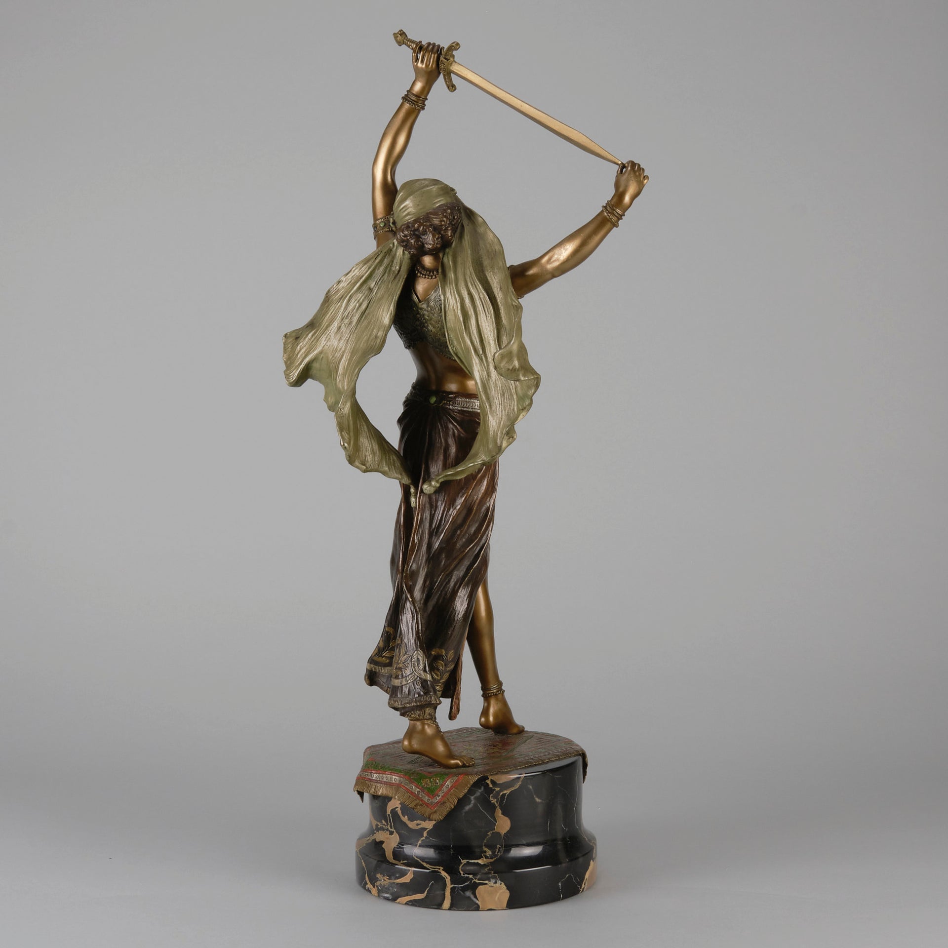 Bergman Dancer - Franz Bergman Bronze - Antique Bronze - Hickmet Fine Arts