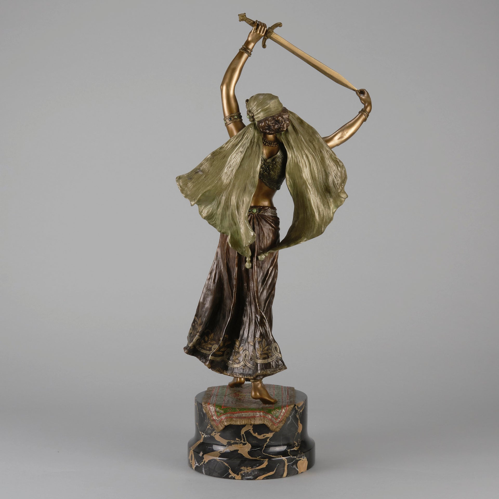 Bergman Dancer - Franz Bergman Bronze - Antique Bronze - Hickmet Fine Arts