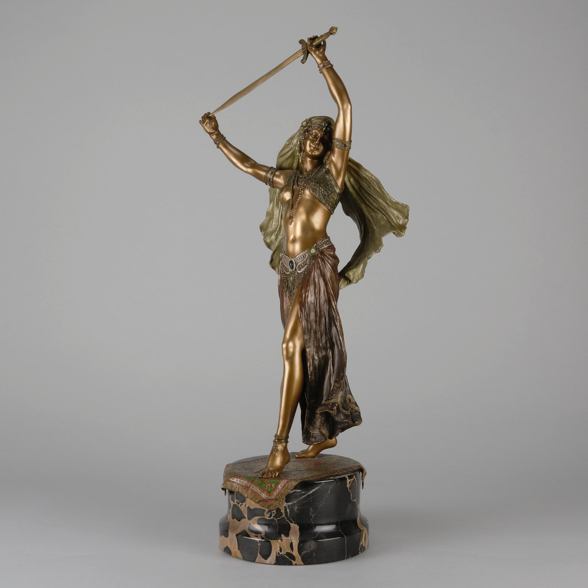 Bergman Dancer - Franz Bergman Bronze - Antique Bronze - Hickmet Fine Arts