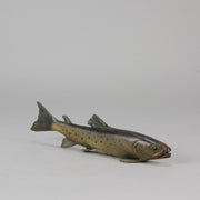 Trout - Franz Bergman Bronze - Hickmet Fine Arts