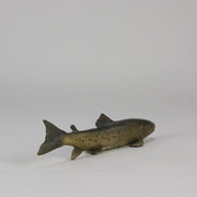 Trout - Franz Bergman Bronze - Hickmet Fine Arts