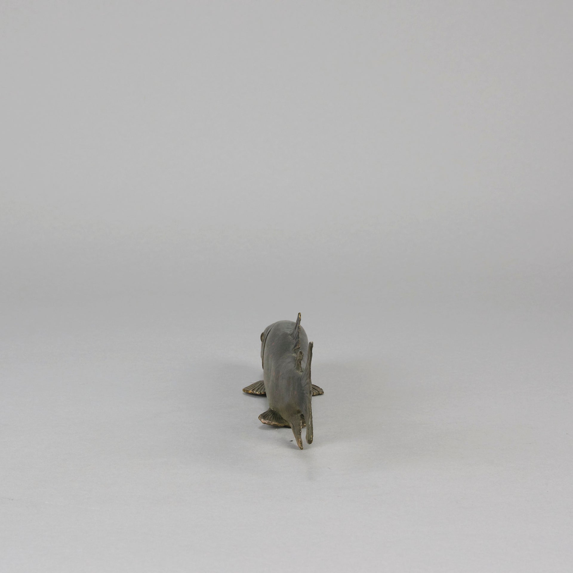 Trout - Franz Bergman Bronze - Hickmet Fine Arts