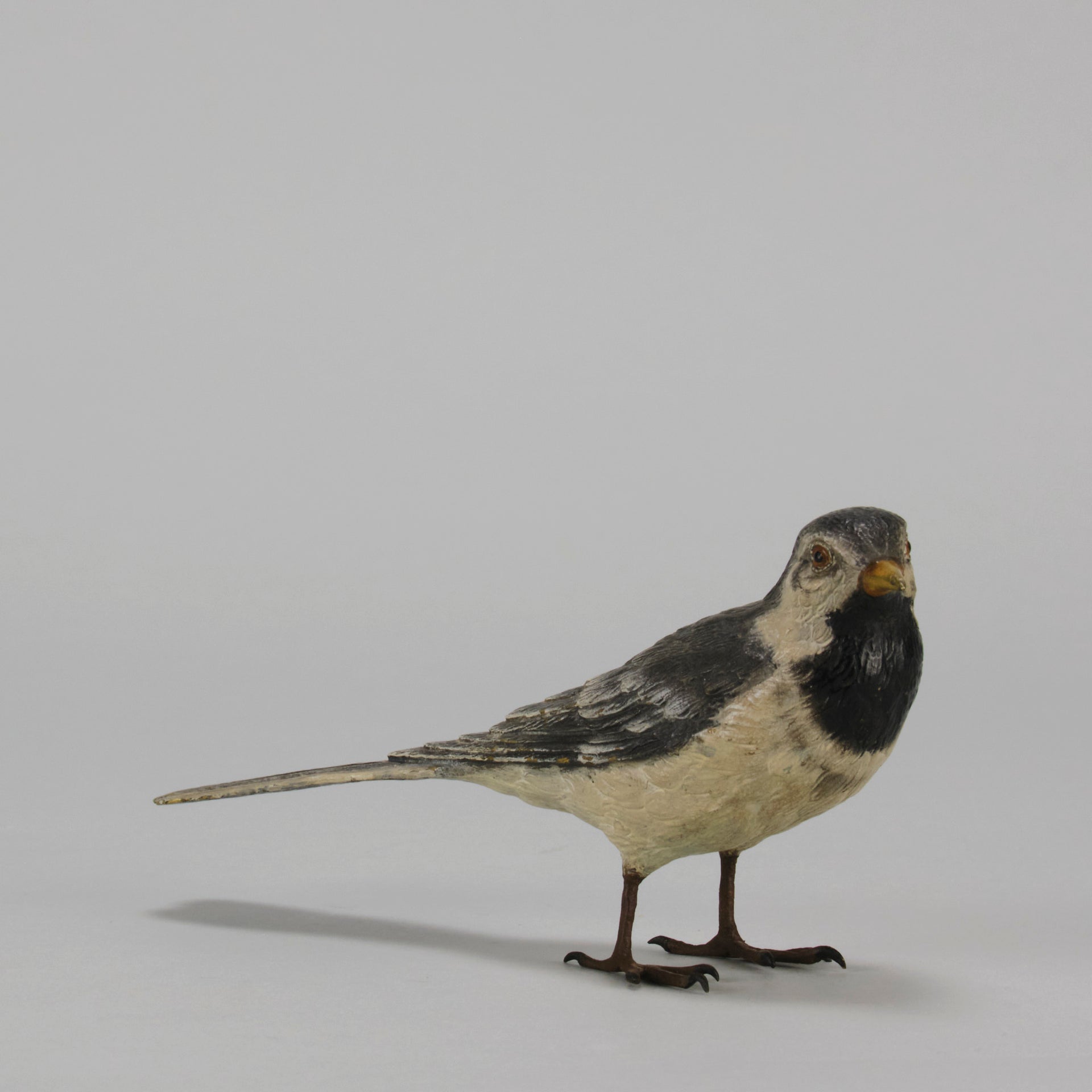 Bergman Wagtail - Austrian Cold Painted Bronze - Hickmet Fine Arts
