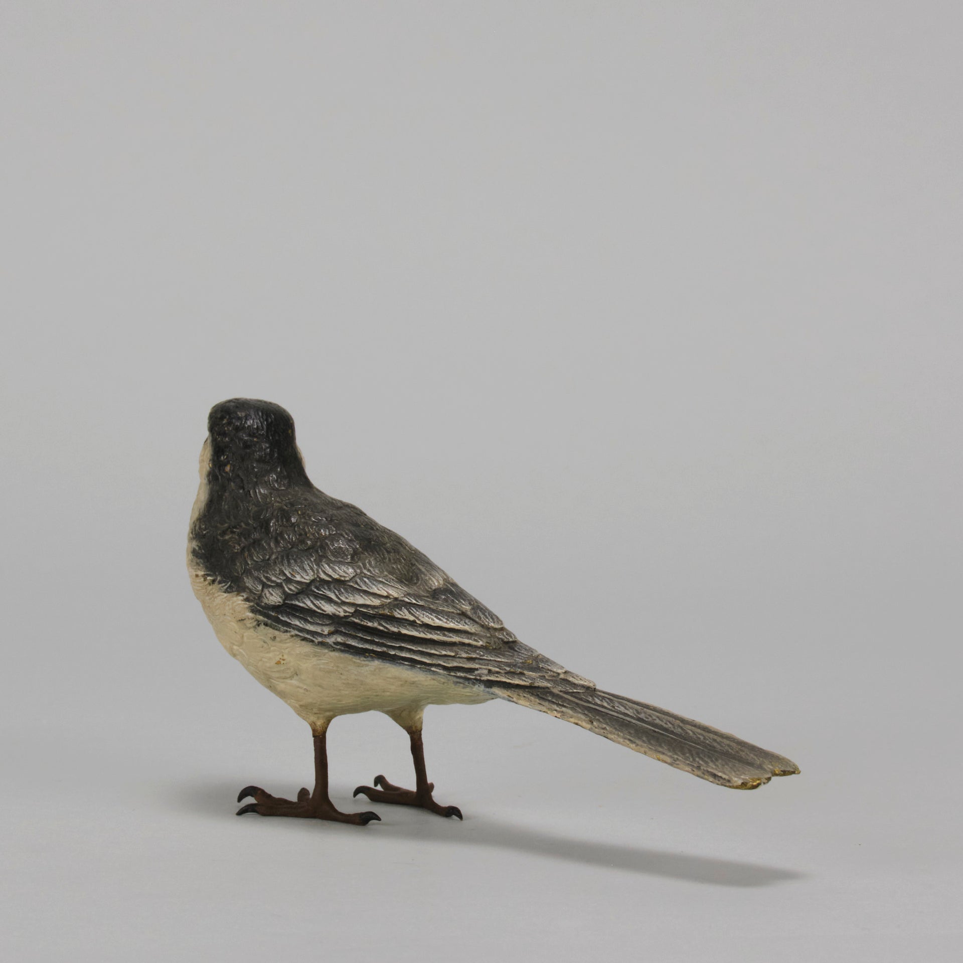 Bergman Wagtail - Austrian Cold Painted Bronze - Hickmet Fine Arts