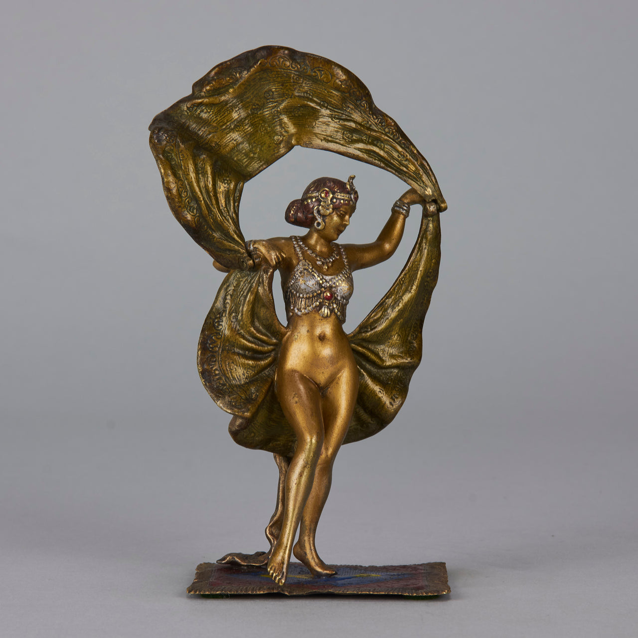 Bergman erotic bronze - Antique Bronze - Hickmet Fine Arts