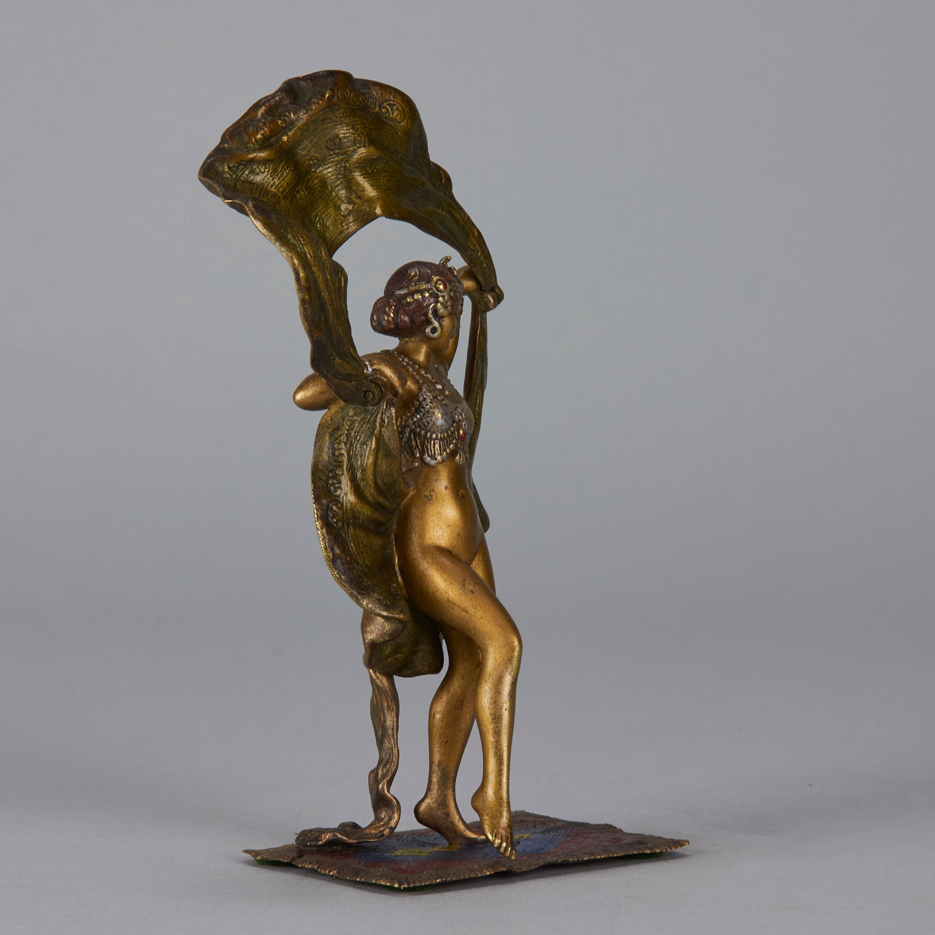 Bergman erotic bronze - Antique Bronze - Hickmet Fine Arts