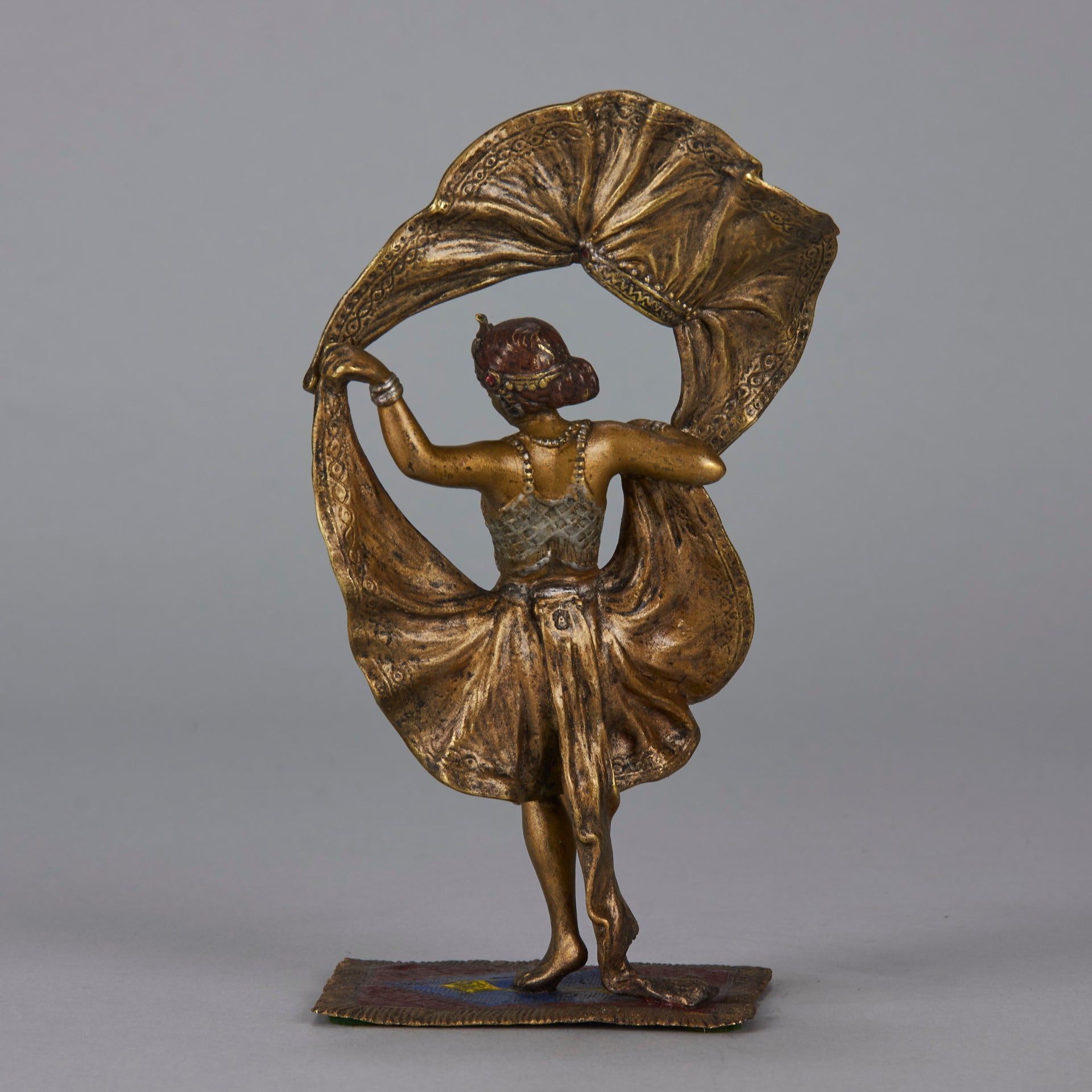 Bergman erotic bronze - Antique Bronze - Hickmet Fine Arts