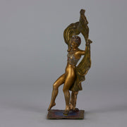 Bergman erotic bronze - Antique Bronze - Hickmet Fine Arts