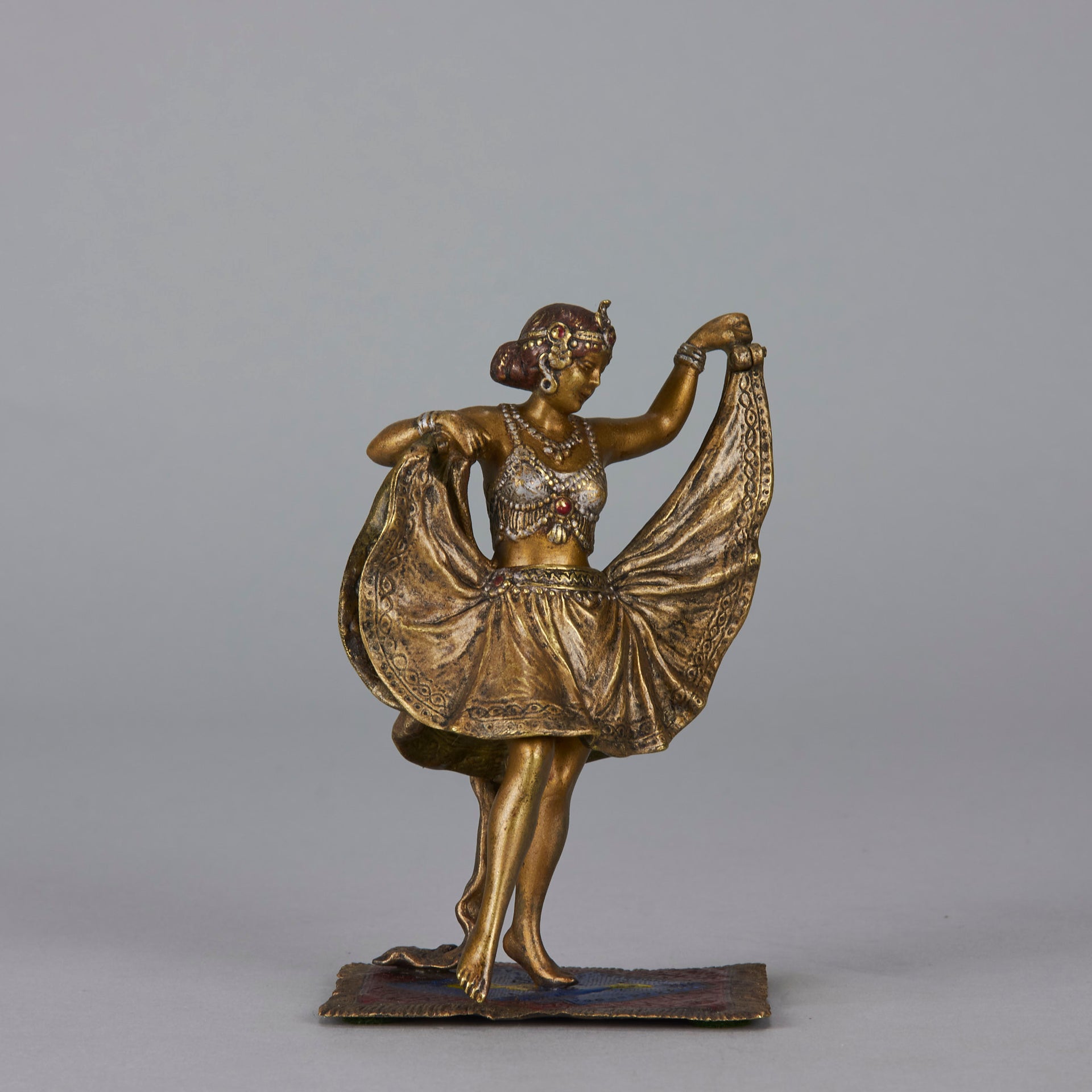 Bergman erotic bronze - Antique Bronze - Hickmet Fine Arts