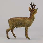 Bergman Deer - Franz Bergman Bronze - Antique Bronze - Hickmet Fine Arts