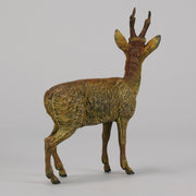 Bergman Deer - Franz Bergman Bronze - Antique Bronze - Hickmet Fine Arts