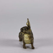 Bronze rabbit by Bergman