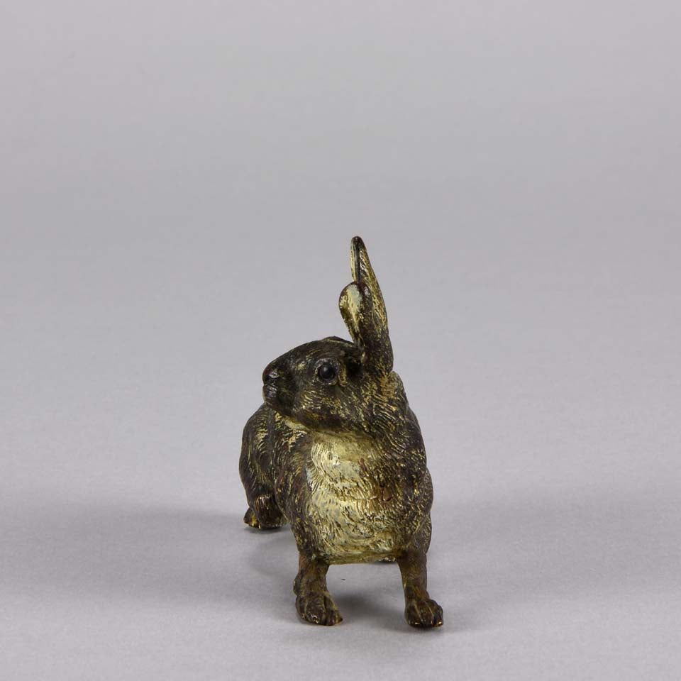 Bronze rabbit by Bergman