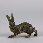 Bronze rabbit by Bergman