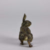Bronze rabbit by Bergman