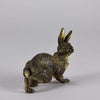 Bronze rabbit by Bergman