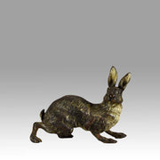 Bronze rabbit by Bergman
