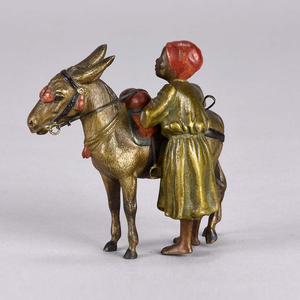 Franz Bergman Donkey - Austrian Bronze - Hickmet Fine Arts