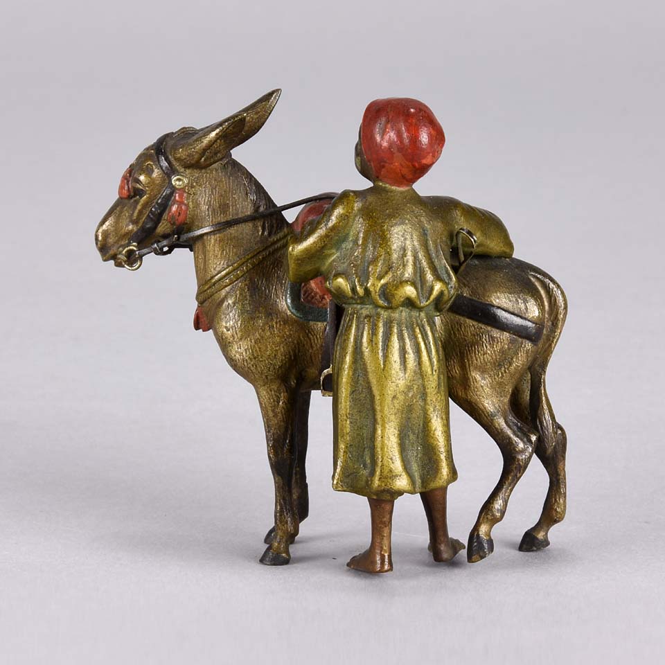 Franz Bergman Donkey - Austrian Bronze - Hickmet Fine Arts