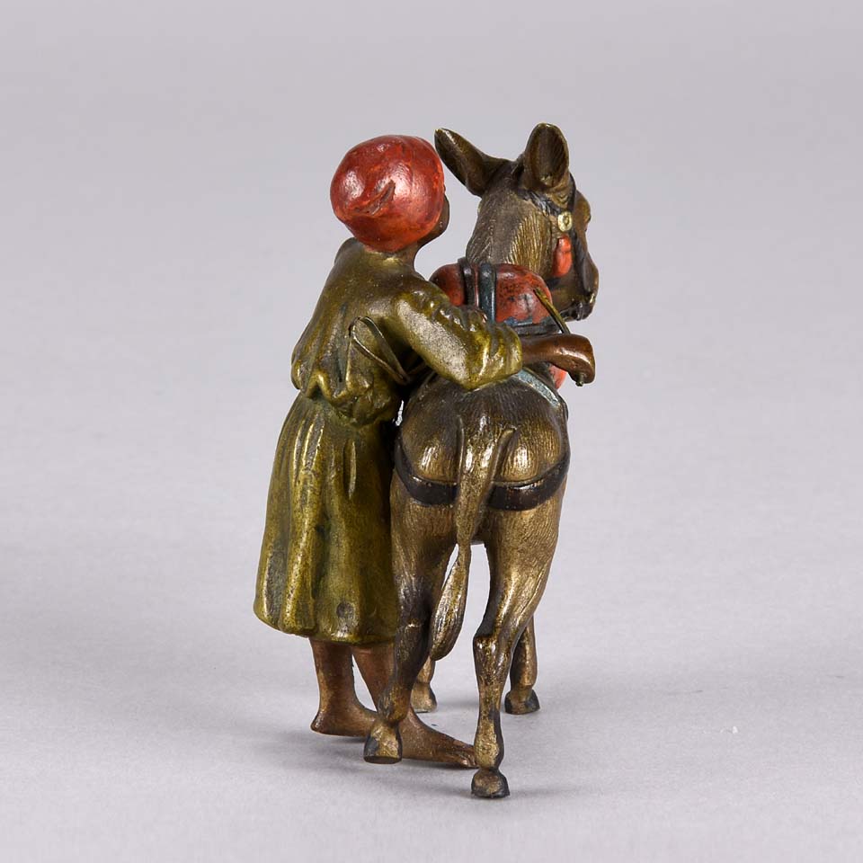 Franz Bergman Donkey - Austrian Bronze - Hickmet Fine Arts