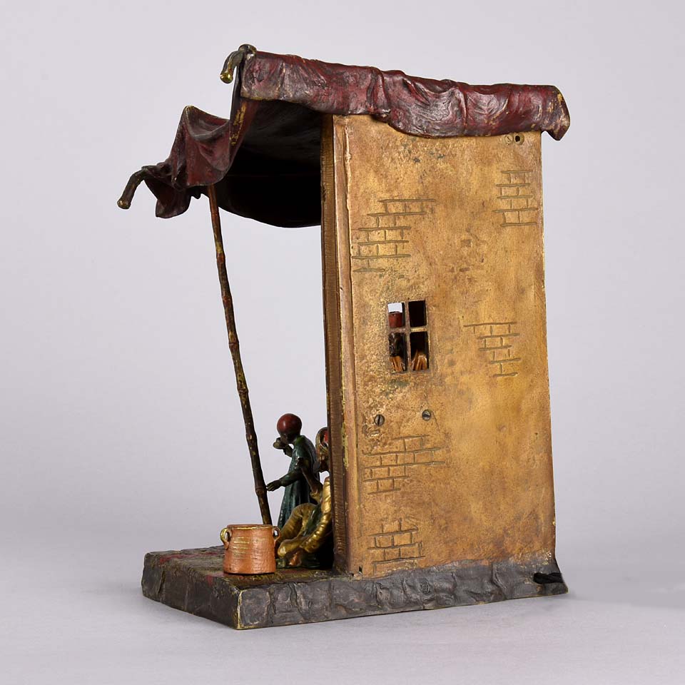 Bergman Lamp - Coffee Tent Lamp Franz Bergman - Hickmet Fine Arts