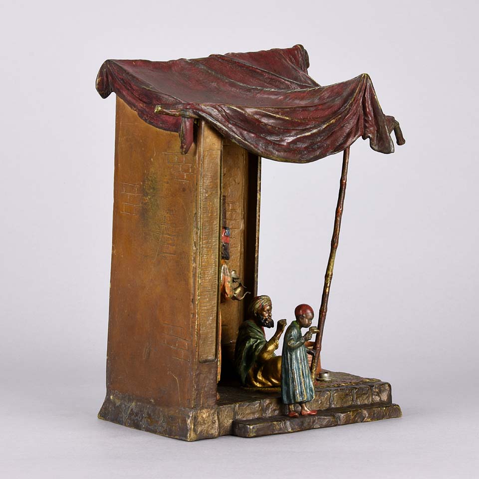 Bergman Lamp - Coffee Tent Lamp Franz Bergman - Hickmet Fine Arts