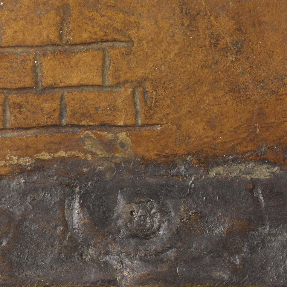 Bergman Lamp - Coffee Tent Lamp Franz Bergman - Hickmet Fine Arts