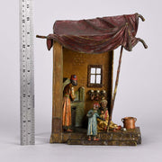 Bergman Lamp - Coffee Tent Lamp Franz Bergman - Hickmet Fine Arts