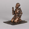 Franz Bergman Praying Arab - Austrian Bronze - Hickmet Fine Arts