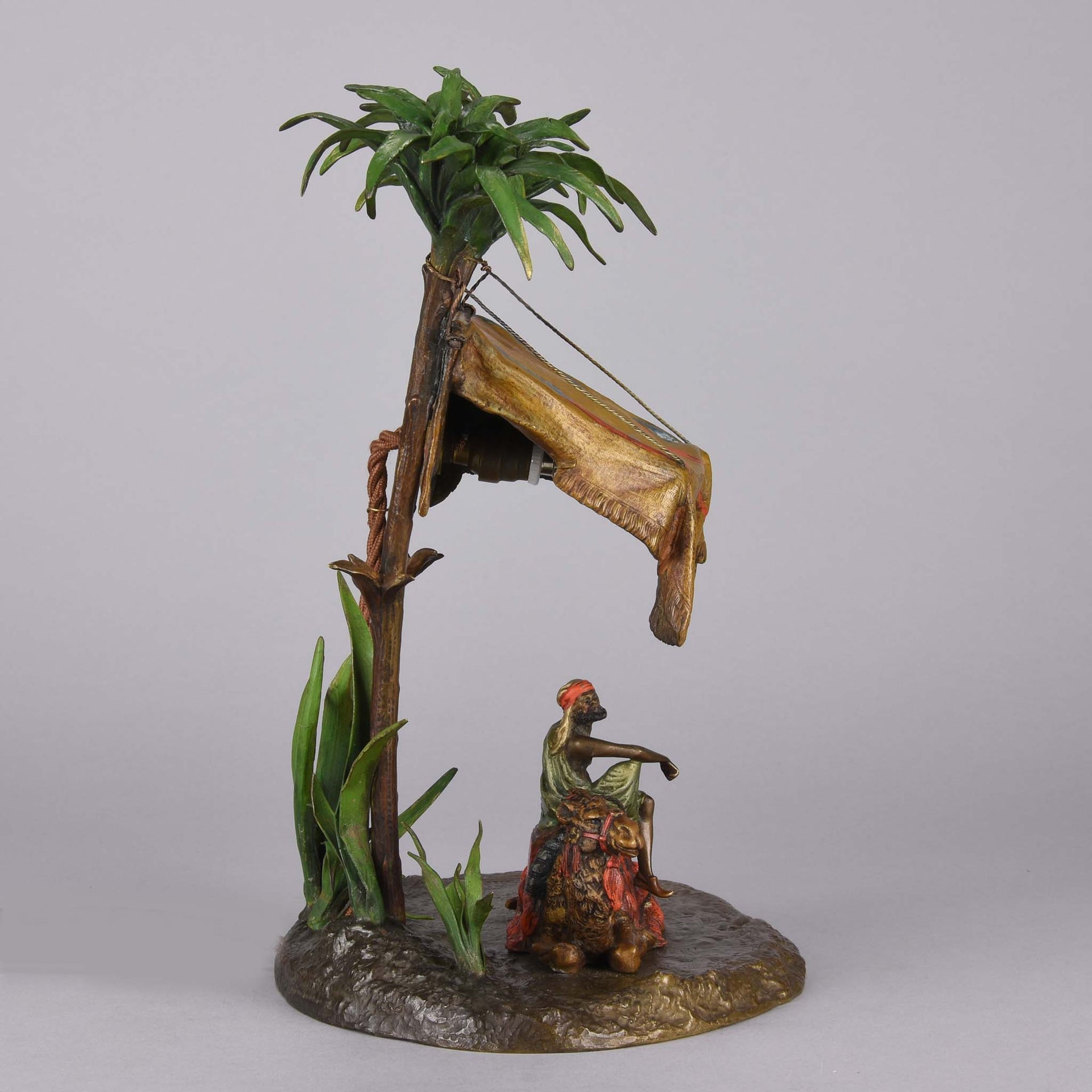 Arab tent lamp bronze bergman