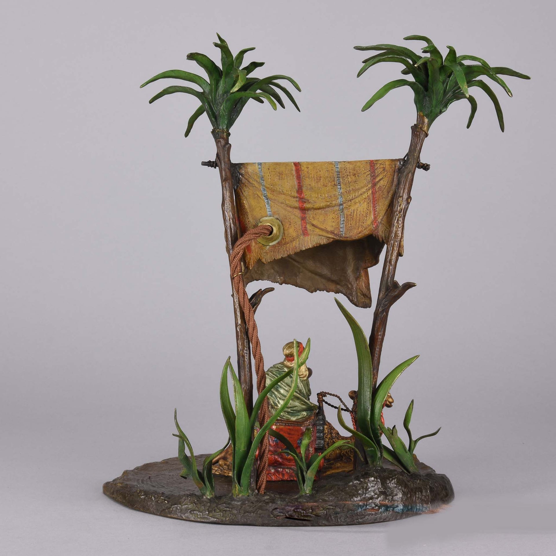 Arab tent lamp bronze bergman