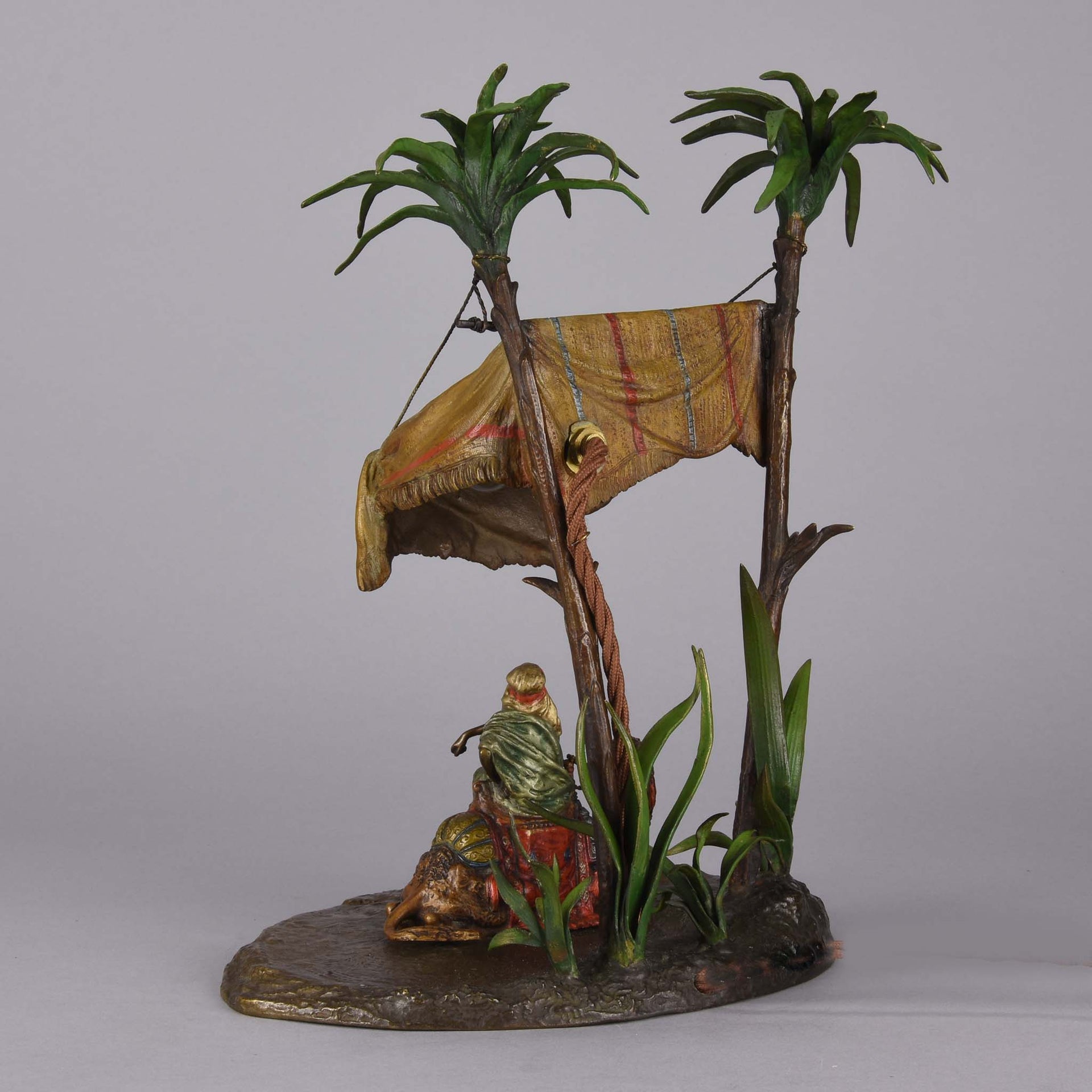 Arab tent lamp bronze bergman