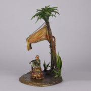 Arab tent lamp bronze bergman