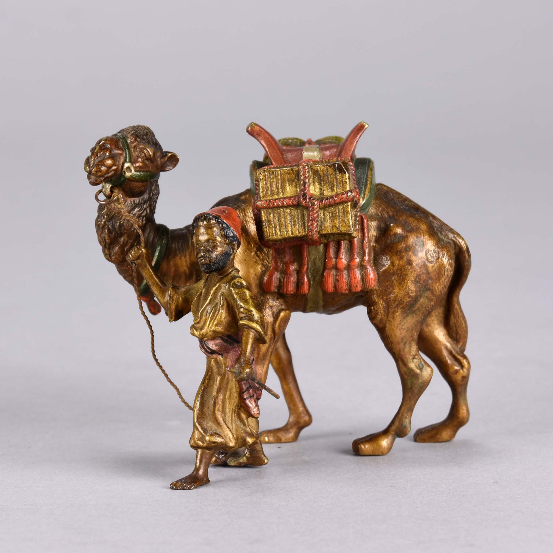 Bergman Arab Tradsman - Franz Bergman Bronze - Hickmet Fine Arts