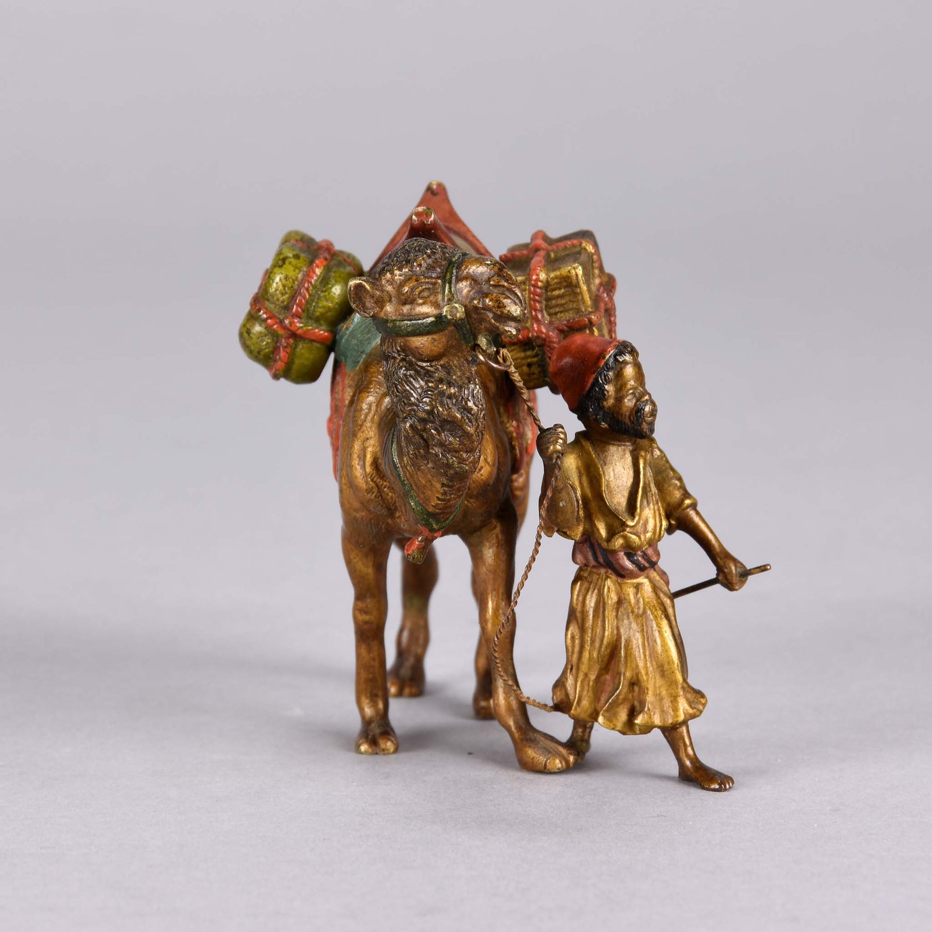 Bergman Arab Tradsman - Franz Bergman Bronze - Hickmet Fine Arts