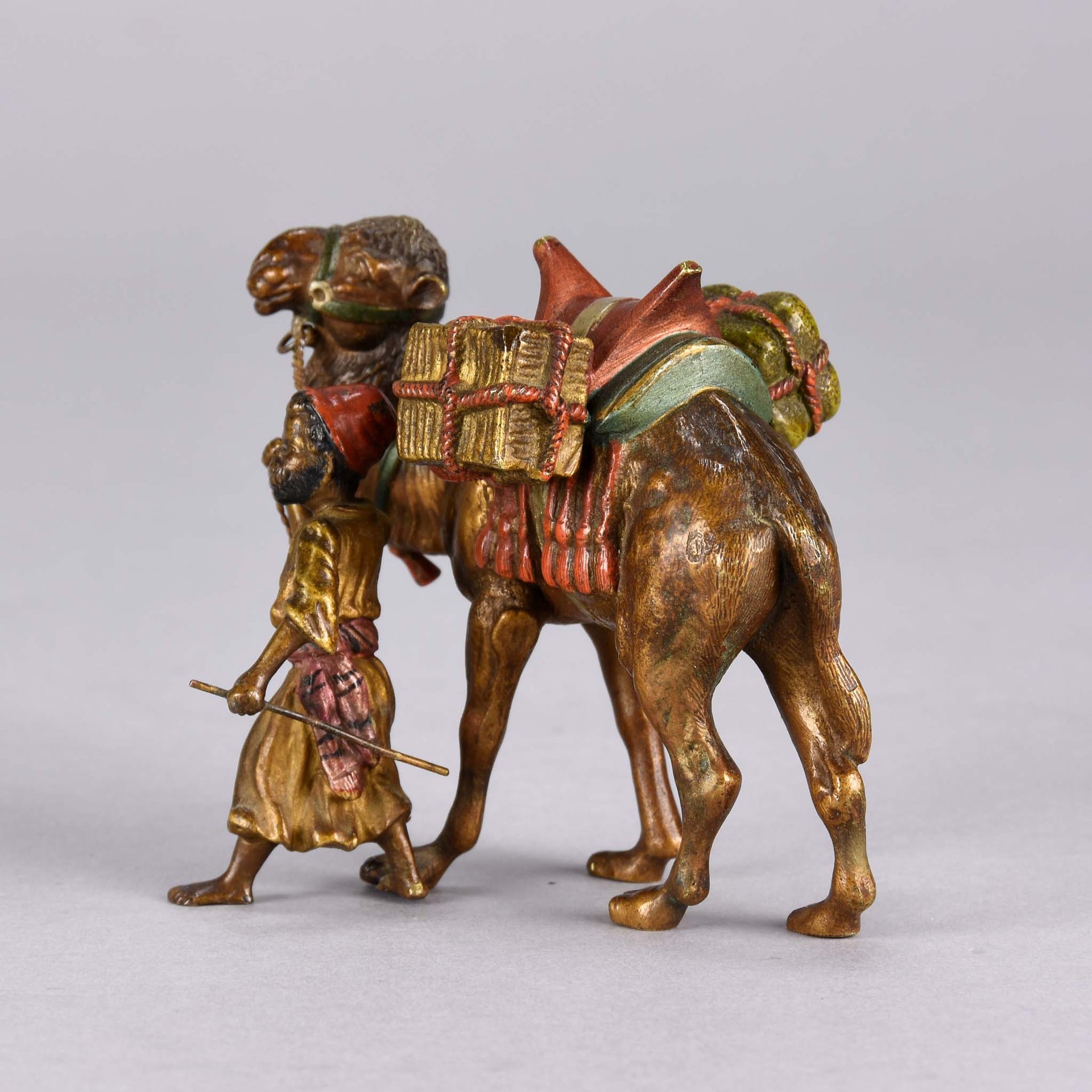 Bergman Arab Tradsman - Franz Bergman Bronze - Hickmet Fine Arts