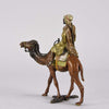Franz Bergman Arab on Camel Austrian Bronze 
