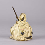 Franz Xavier Bergman Bronze - Arab warrior with rifle - Franz Bergman