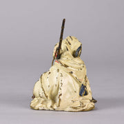 Franz Xavier Bergman Bronze - Arab warrior with rifle - Franz Bergman