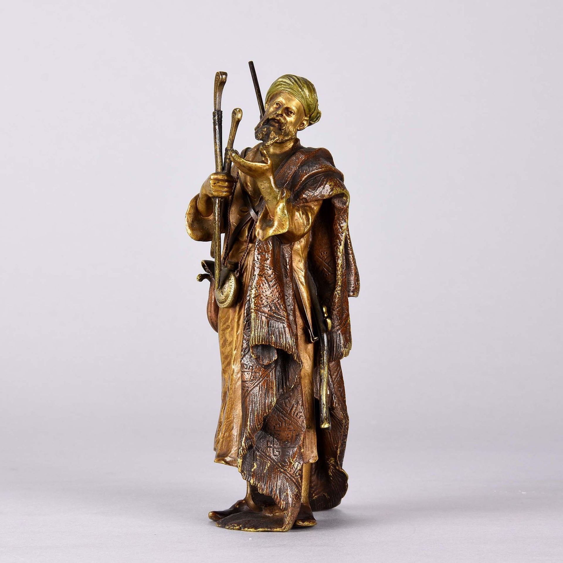 Bergman Bronze - Arms Dealer - Hickmet Fine Arts