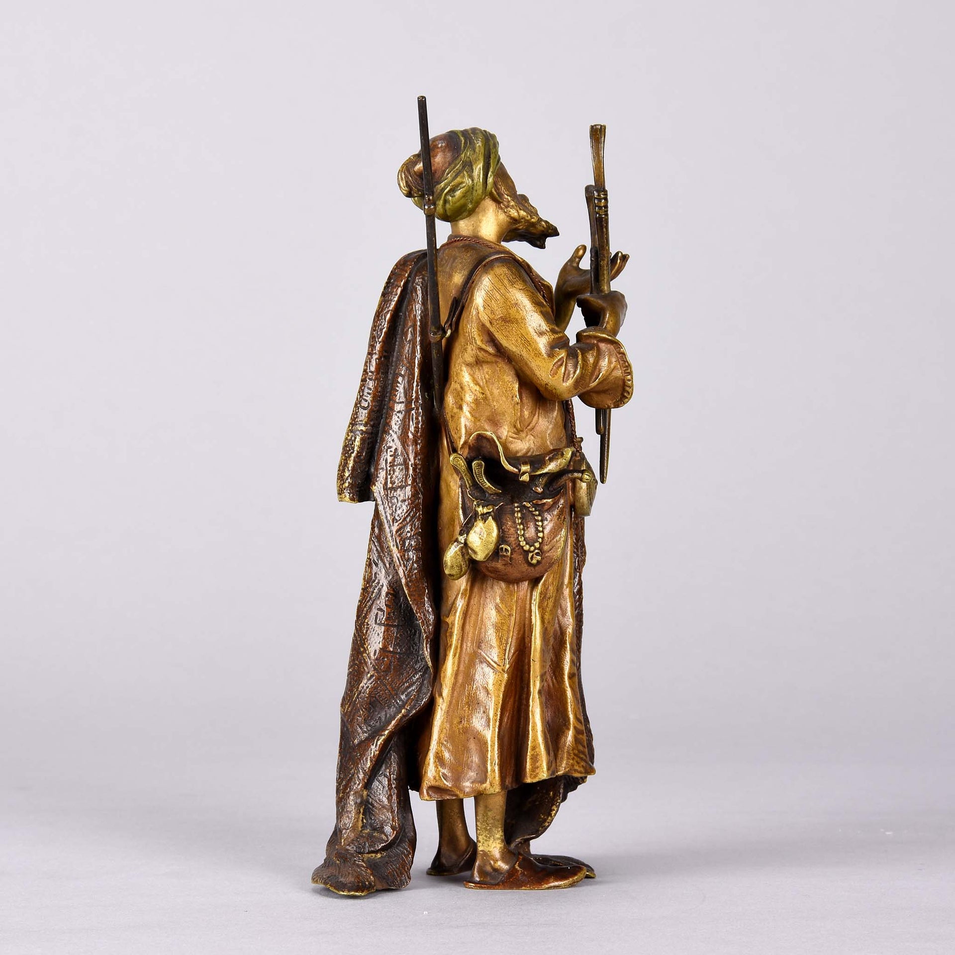 Bergman Bronze - Arms Dealer - Hickmet Fine Arts