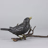 Franz Bergman Bronze - Bird on a Branch - Hickmet Fine Arts