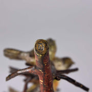 Franz Bergman Birds on a Branch - Austrian Bronze - Hickmet Fine Arts