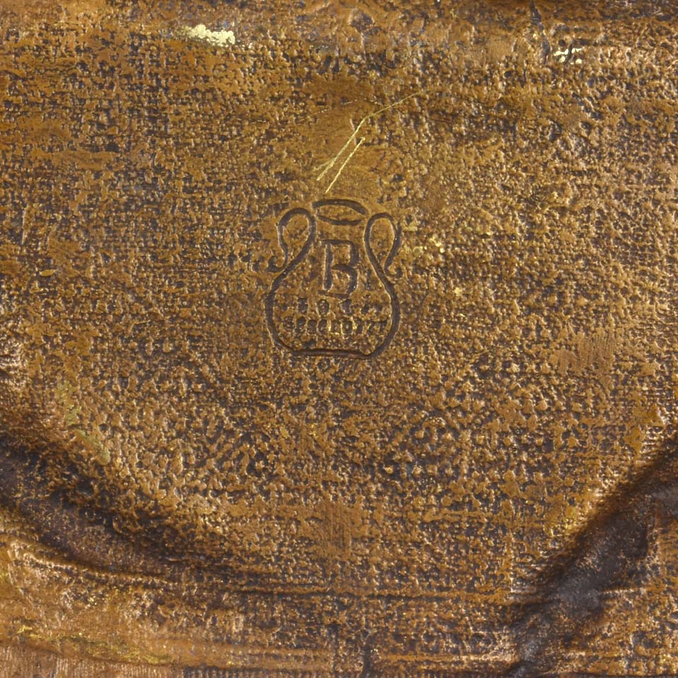 Franz Bergman Bronze Figure - Carpet Seller - Hickmet Fine Arts