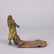 Bergman Carpet Seller - Antique Arab Bronze - Franz Bergman Bronze - Hickmet Fine Arts