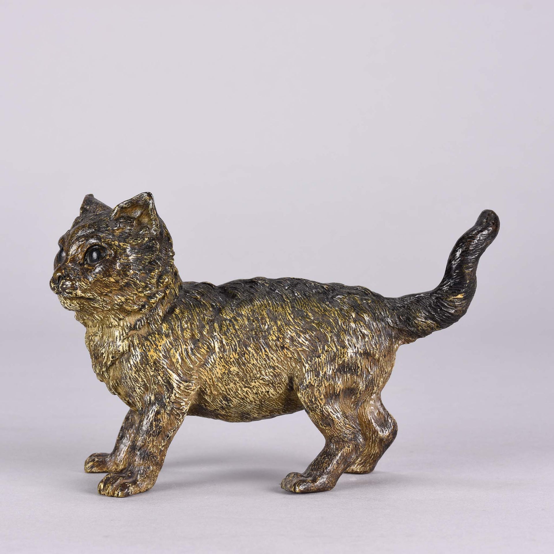 Bergman Cat - Franz Bergman Bronze - Hickmet Fine Arts