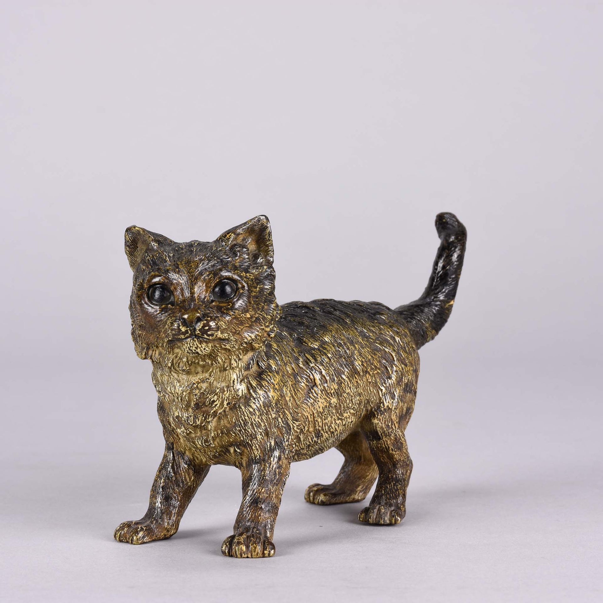 Bergman Cat - Franz Bergman Bronze - Hickmet Fine Arts